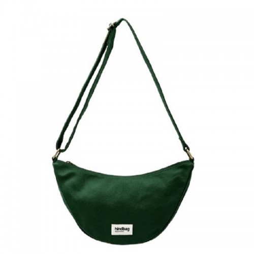 SAC BANANE ANDREA COTON BIO VERT SAPIN - HINDBAG - LE MOUTON A 3 PATTES - 2